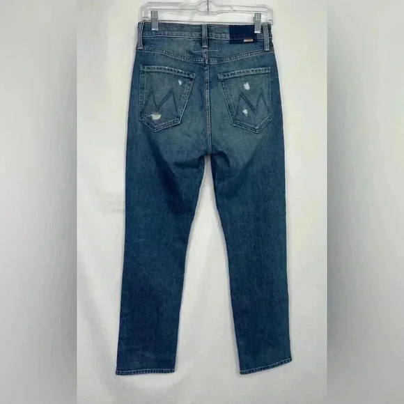 Mother Superior Denim High Waisted Rider Far Beyond the Sky Straight Leg Size 26 - Picture 5 of 14